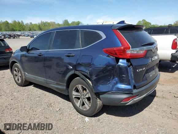 2017 Honda CR-V LX with VIN 2HKRW6H30HH222883, listed as a Copart auction lot 54750255 with 99,114 mi miles and Salvage Title. Bid and sale history available at DreamBid. Image 2.