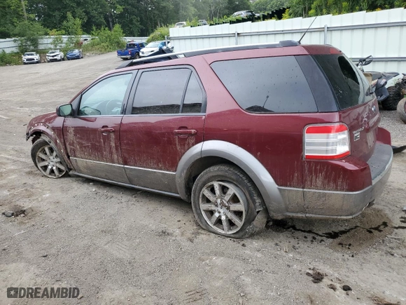 2008 Ford Taurus X SEL with VIN 1FMDK02W98GA06200, listed as a Copart auction lot 66553884 with NaN miles and Salvage Title. Bid and sale history available at carsss.com. Image 2.