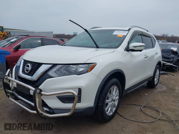 2017 Nissan Rogue SV with VIN 5N1AT2MV9HC794645, listed as a IAAI auction lot 42005802 with 66,707 mi miles. Bid and sale history available at carsss.com. Image 17.