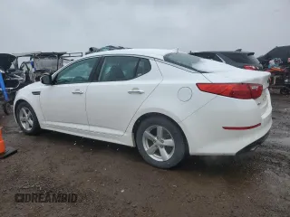 2015 Kia Optima LX with VIN KNAGM4A77F5659420, listed as a Copart auction lot 53915915 with 120,069 mi miles and Clean Title. Bid and sale history available at carsss.com. Image 2.