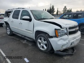 2008 Chevrolet Suburban Commercial with VIN 1GNFC16098R274049, listed as a Copart auction lot 80129264 with 237,623 mi miles and Salvage Title. Bid and sale history available at carsss.com. Image 4.