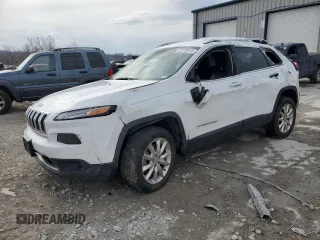 2017 Jeep Cherokee Limited with VIN 1C4PJMDS9HW568772, listed as a Copart auction lot 47278915 with 81,234 mi miles and Salvage Title. Bid and sale history available at carsss.com. Image 1.