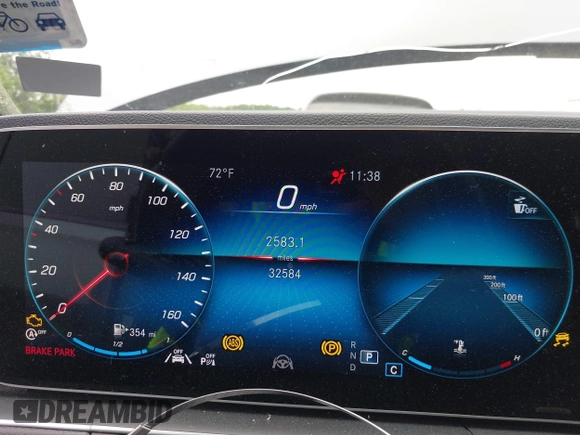 2023 Mercedes-Benz GLE 350 with VIN 4JGFB4KB1PA923727, listed as a IAAI auction lot 42351593 with 32,584 mi miles and . Bid and sale history available at DreamBid. Image 7.