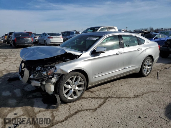 2015 Chevrolet Impala LTZ with VIN 2G1165S3XF9145027, listed as a Copart auction lot 89332075 with 94,260 mi miles and Salvage Title. Bid and sale history available at DreamBid. Image 1.