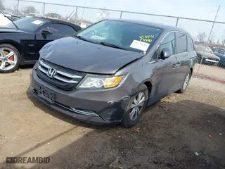 2016 Honda Odyssey EX-L with VIN 5FNRL5H63GB098523, listed as a IAAI auction lot 41779553 with NaN miles. Bid and sale history available at carsss.com. Image 17.