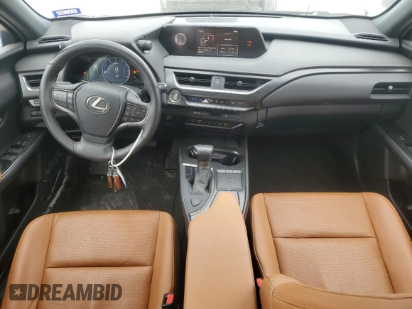 2020 Lexus UX 200 with VIN JTHP3JBH9L2030314, listed as a Copart auction lot 87454094 with 66,771 mi miles and Salvage title. Bid and sale history available at DreamBid. Image 8.