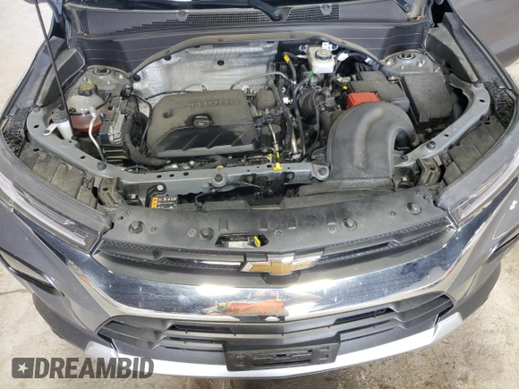 2021 Chevrolet TrailBlazer LT with VIN KL79MRSL4MB008732, listed as a Copart auction lot 64077424 with 24,782 mi miles and Salvage Title. Bid and sale history available at DreamBid. Image 11.