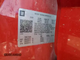 2019 Chevrolet Colorado 4WD ZR2 z VIN 1GCGTEEN2K1183731, wystawiony jako Copart lot #81519184 z przebiegiem 95 485 mil mil oraz Szkoda całkowita • Salvage title. Historia ofert i sprzedaży dostępna na DreamBid. Obrazek 13.