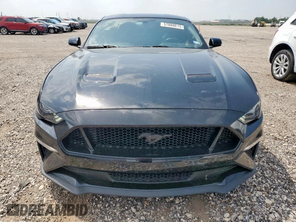 2018 Ford Mustang GT with VIN 1FA6P8CF9J5153412, listed as a Copart auction lot 57088015 with 67,031 mi miles and Salvage title. Bid and sale history available at DreamBid. Image 5.