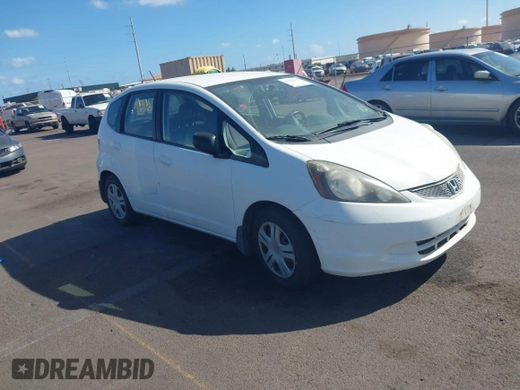 2010 Honda Fit with VIN JHMGE8H25AC029528, listed as a IAAI auction lot 41084208 with 58,774 mi miles. Bid and sale history available at carsss.com. Image 1.