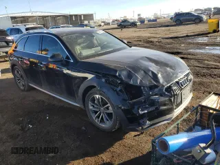 2018 Audi A4 allroad Premium Plus with VIN WA18NAF42JA205698, listed as a Copart auction lot 82285514 with 87,588 mi miles and Salvage Title. Bid and sale history available at carsss.com. Image 4.