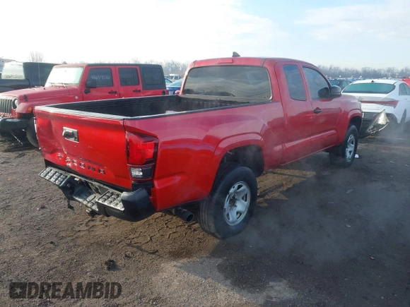 2018 Toyota Tacoma SR with VIN 5TFRX5GN5JX127708, listed as a IAAI auction lot 41654693 with 69,236 mi miles and . Bid and sale history available at DreamBid. Image 4.