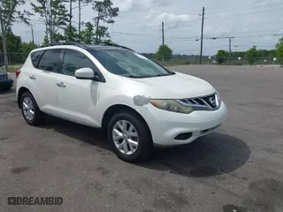 2012 Nissan Murano S with VIN JN8AZ1MU6CW102275, listed as a IAAI auction lot 42082679 with 197,877 mi miles. Bid and sale history available at carsss.com. Image 1.