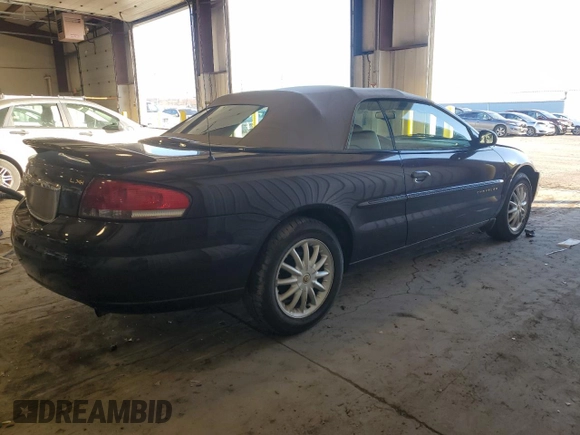 2003 Chrysler Sebring with VIN 1C3EL55TX3N564490, listed as a Copart auction lot 84219524 with 50,290 mi miles and Salvage Title. Bid and sale history available at DreamBid. Image 3.