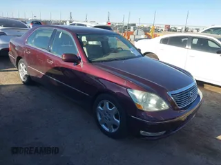 2005 Lexus LS 430 z VIN JTHBN36F150176584, wystawiony jako IAAI lot #41753907 z przebiegiem 219 602 mil mil oraz . Historia ofert i sprzedaży dostępna na DreamBid. Obrazek 1.