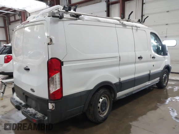 2018 Ford Transit with VIN 1FTYE1ZM6JKB50362, listed as a IAAI auction lot 41261638 with 151,266 mi miles and . Bid and sale history available at DreamBid. Image 4.
