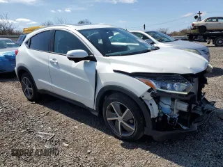 2021 Honda HR-V EX with VIN 3CZRU6H59MM707299, listed as a Copart auction lot 51252765 with 37,253 mi miles and Salvage Title. Bid and sale history available at carsss.com. Image 4.