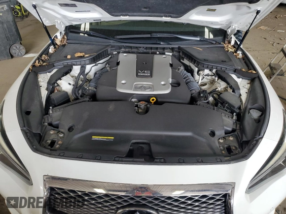2015 Infiniti Q50 with VIN JN1BV7AR1FM422556, listed as a Copart auction lot 54864215 with 57,092 mi miles and Clean title. Bid and sale history available at DreamBid. Image 11.