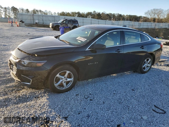 2017 Chevrolet Malibu LS with VIN 1G1ZB5ST3HF227254, listed as a Copart auction lot 89367235 with 134,510 mi miles and Salvage Title. Bid and sale history available at DreamBid. Image 1.