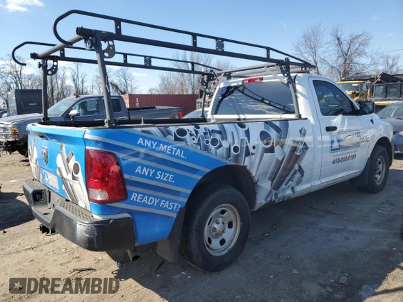 2014 Ram 1500 Tradesman z VIN 3C6JR7DGXEG292874, wystawiony jako Copart lot #46284335 z przebiegiem 171 529 mil mil oraz Czysty tytuł • Clean title. Historia ofert i sprzedaży dostępna na DreamBid. Obrazek 3.