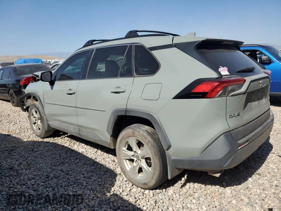 2021 Toyota RAV4 XLE with VIN 2T3W1RFV4MW134798, listed as a Copart auction lot 58802435 with 74,495 mi miles and Salvage title. Bid and sale history available at DreamBid. Image 2.