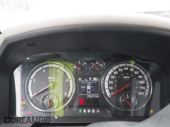 2012 Ram 2500 with VIN 3C6LD5BL6CG194580, listed as a IAAI auction lot 41145169 with 256,571 mi miles and . Bid and sale history available at DreamBid. Image 7.