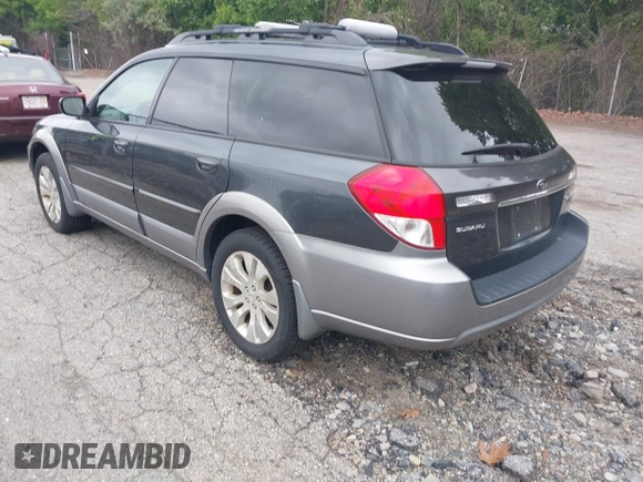 2009 Subaru Outback Limited with VIN 4S4BP66C097323425, listed as a IAAI auction lot 42382843 with 169,344 mi miles and . Bid and sale history available at DreamBid. Image 3.