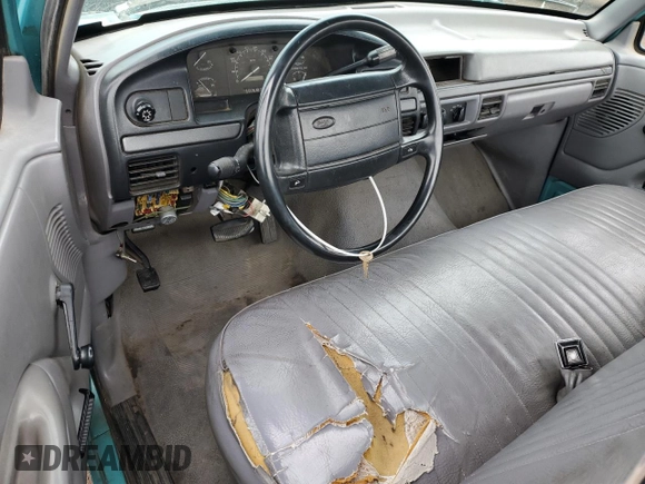 1995 Ford F-150 with VIN 1FTDF15Y7SLA85554, listed as a Copart auction lot 52345005 with 209,077 mi miles and Salvage Title. Bid and sale history available at carsss.com. Image 8.