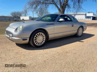 2004 Ford Thunderbird Deluxe with VIN 1FAHP60AX4Y106818, listed as a Copart auction lot 47457875 with 58,316 mi miles and Clean Title. Bid and sale history available at carsss.com. Image 2.