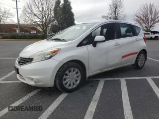 2014 Nissan Note S with VIN 3N1CE2CPXEL417156, listed as a Copart auction lot 46835325 with 177,417 mi miles and Clean title. Bid and sale history available at DreamBid. Image 1.