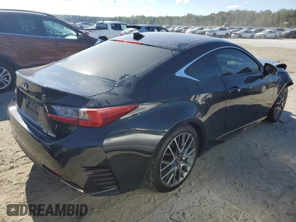 2018 Lexus RC 300 with VIN JTHHA5BC1J5008468, listed as a Copart auction lot 74018864 with 86,482 mi miles and Salvage title. Bid and sale history available at DreamBid. Image 3.