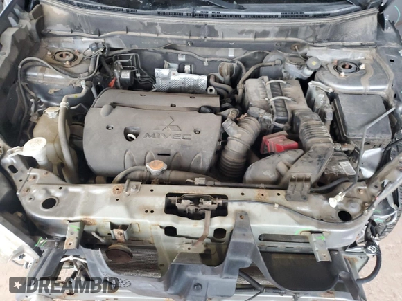 2012 Mitsubishi Outlander SE with VIN JA4AR4AU4CZ009281, listed as a Copart auction lot 51175805 with 161,276 mi miles and Salvage title. Bid and sale history available at DreamBid. Image 12.