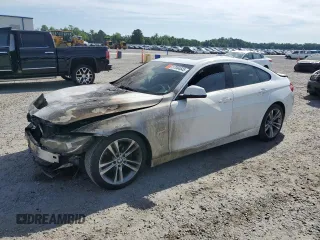 2018 BMW 4 Series 430i with VIN WBA4J1C58JBG79016, listed as a Copart auction lot 57084545 with Not provided miles and Salvage title. Bid and sale history available at DreamBid. Image 1.