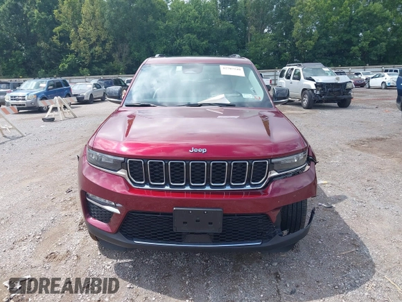 2023 Jeep Grand Cherokee with VIN 1C4RJYB60PC649357, listed as a IAAI auction lot 42707549 with 50,441 mi miles and . Bid and sale history available at DreamBid. Image 12.