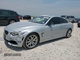 2015 BMW 4 Series 428i z VIN WBA3N7C55FK223482, wystawiony jako Copart lot #56881825 z przebiegiem 147 070 mil mil oraz Szkoda całkowita • Salvage title. Historia ofert i sprzedaży dostępna na DreamBid. Obrazek 1.