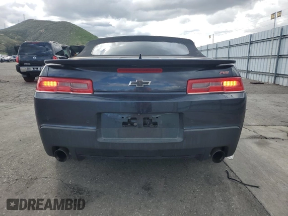 2014 Chevrolet Camaro LT z VIN 2G1FF3D32E9184068, wystawiony jako Copart lot #49010485 z przebiegiem 76 642 mil mil oraz Szkoda całkowita • Salvage title. Historia ofert i sprzedaży dostępna na DreamBid. Obrazek 6.