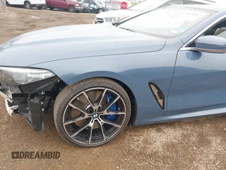 2020 BMW 8 Series M850i xDrive with VIN WBABC4C03LCE83098, listed as a IAAI auction lot 41430012 with 27,073 mi miles. Bid and sale history available at carsss.com. Image 19.