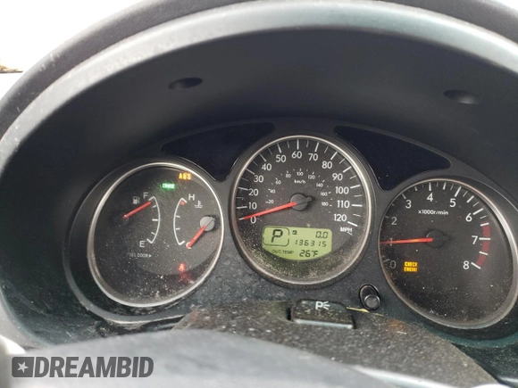 2007 Subaru Forester X with VIN JF1SG63677H739794, listed as a Copart auction lot 84090304 with 136,315 mi miles and Salvage Title. Bid and sale history available at DreamBid. Image 9.