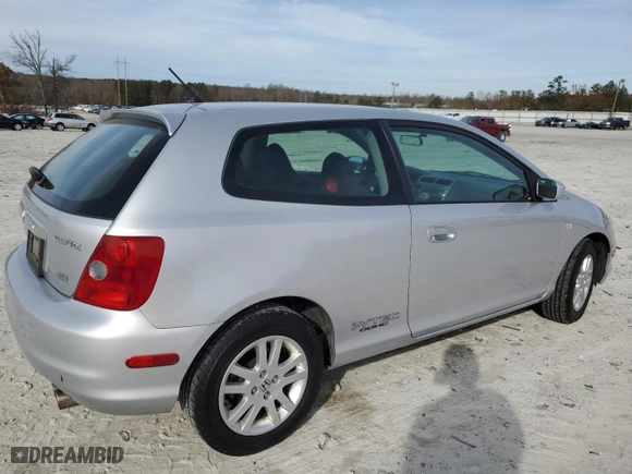 2002 Honda Civic Si with VIN SHHEP33592U301959, listed as a Copart auction lot 85091354 with 241,075 mi miles and Salvage Title. Bid and sale history available at carsss.com. Image 3.
