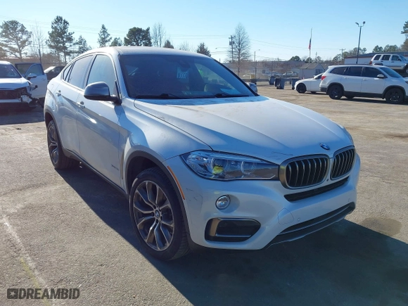 2017 BMW X6 xDrive35i with VIN 5UXKU2C3XH0U29395, listed as a IAAI auction lot 41237496 with 82,836 mi miles. Bid and sale history available at carsss.com. Image 1.