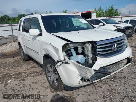 2013 Honda Pilot Touring z VIN 5FNYF4H99DB017351, wystawiony jako IAAI lot #42355167 z przebiegiem 122 191 mil mil oraz . Historia ofert i sprzedaży dostępna na DreamBid. Obrazek 6.