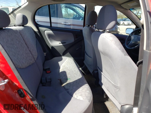 2001 Toyota ECHO with VIN JTDBT123210122129, listed as a Copart auction lot 86422074 with 133,613 mi miles and Non Repairable. Bid and sale history available at DreamBid. Image 10.