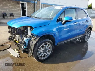 2019 FIAT 500X Trekking Plus with VIN ZFBNFYD17KP795406, listed as a Copart auction lot 78491164 with 41,689 mi miles and Salvage title. Bid and sale history available at DreamBid. Image 1.