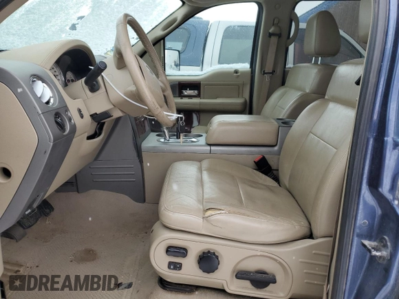2006 Ford F-150 XLT with VIN 1FTPW14V06FB22470, listed as a Copart auction lot 88514505 with 119,934 mi miles and Clean Title. Bid and sale history available at carsss.com. Image 7.