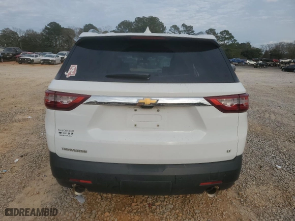 2018 Chevrolet Traverse LT Leather with VIN 1GNERHKW4JJ244765, listed as a Copart auction lot 47483235 with 99,610 mi miles and Salvage Title. Bid and sale history available at carsss.com. Image 6.