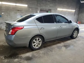 2014 Nissan Versa S Plus with VIN 3N1CN7AP6EL828134, listed as a Copart auction lot 53902045 with 142,825 mi miles and Salvage Title. Bid and sale history available at DreamBid. Image 3.