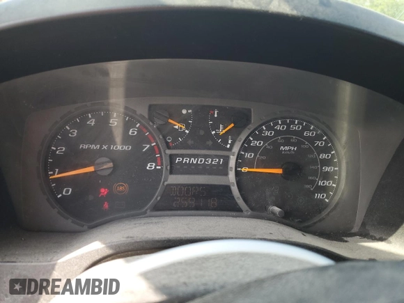 2005 Chevrolet Colorado LS Z71 with VIN 1GCDT196658186089, listed as a Copart auction lot 54735655 with 259,118 mi miles and Salvage title. Bid and sale history available at DreamBid. Image 9.