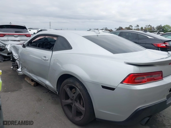2014 Chevrolet Camaro SS with VIN 2G1FK1EJXE9305927, listed as a IAAI auction lot 41896501 with 108,610 mi miles. Bid and sale history available at carsss.com. Image 14.