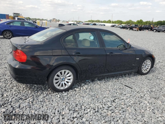 2009 BMW 3 Series 328i with VIN WBAPH77549NM31150, listed as a Copart auction lot 54252305 with 0 mi miles and Clean Title. Bid and sale history available at carsss.com. Image 3.