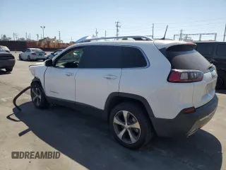 2021 Jeep Cherokee Limited with VIN 1C4PJLDX9MD187290, listed as a Copart auction lot 54074895 with 63,642 mi miles and Salvage title. Bid and sale history available at DreamBid. Image 2.